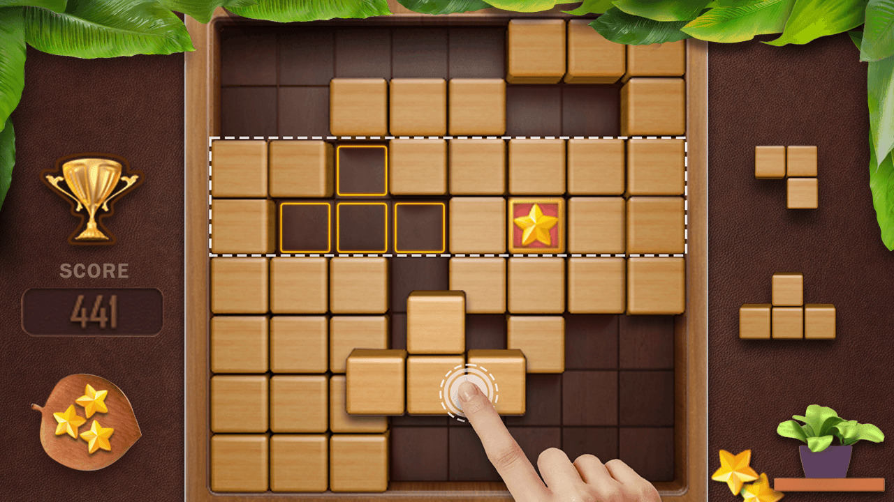 Wood block puzzle world hot sale record